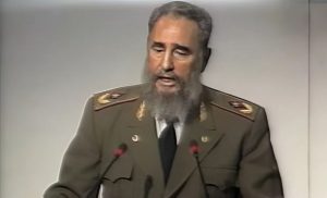 Dictador cubano Fidel Castro