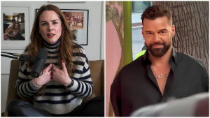 Eglantina Zingg y Ricky Martin