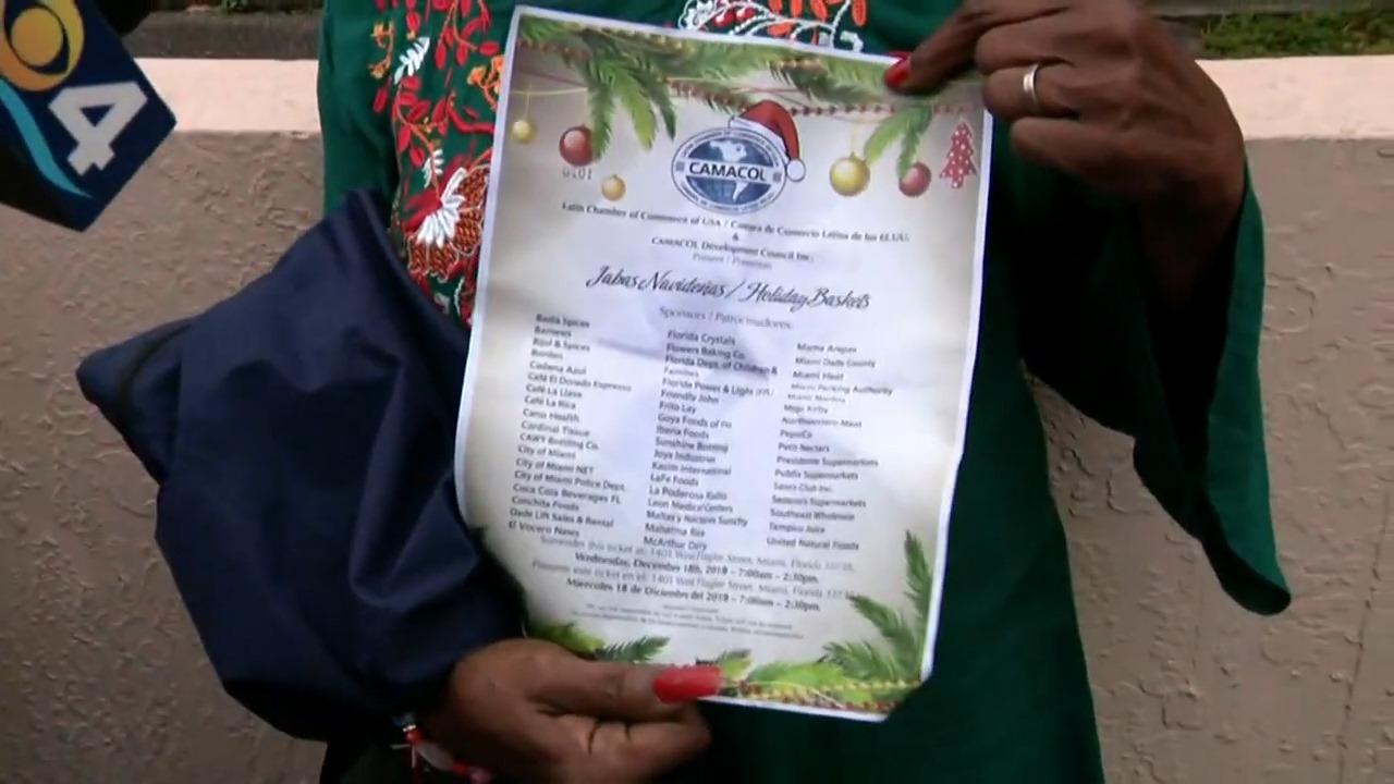 Entregan en Miami “jabas navideñas” a 700 familias necesitadas (1)