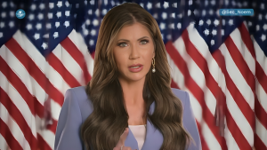 La secretaria de Seguridad Nacional de Estados Unidos, Kristi Noem