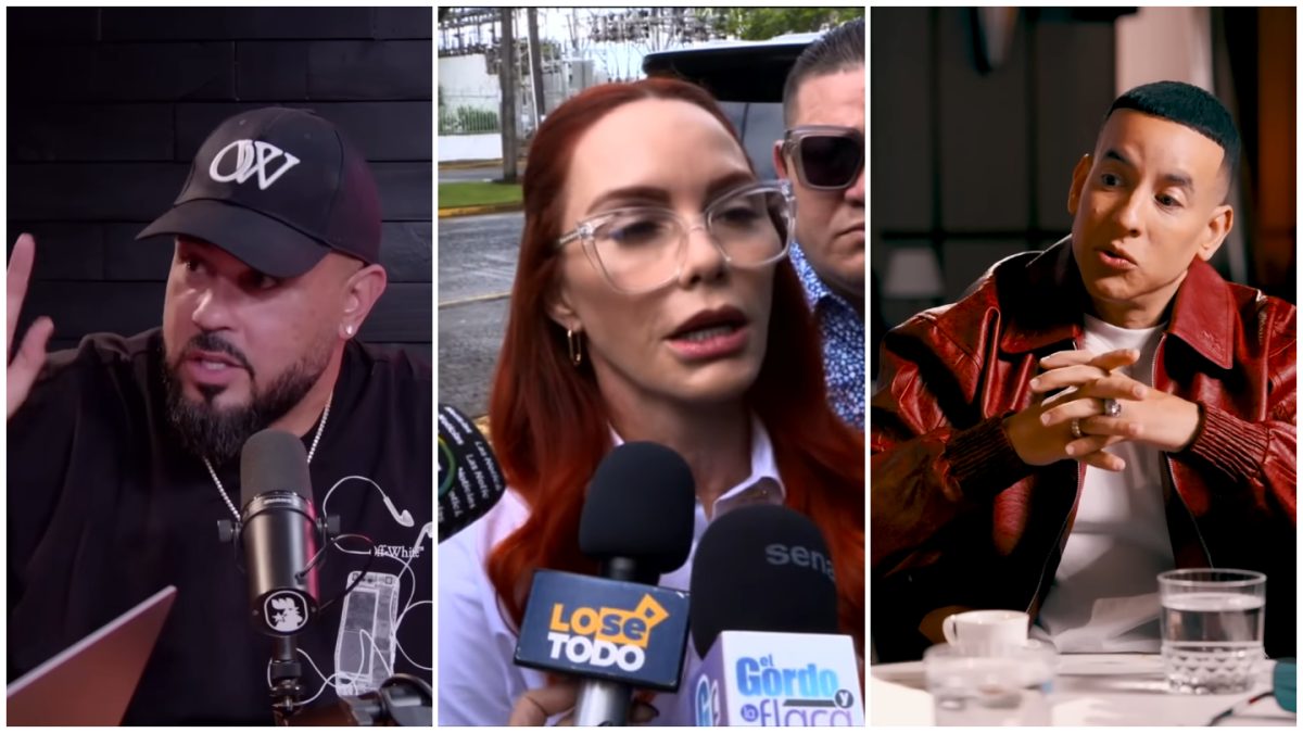 Raphy Pina, Mireddys González y Daddy Yankee