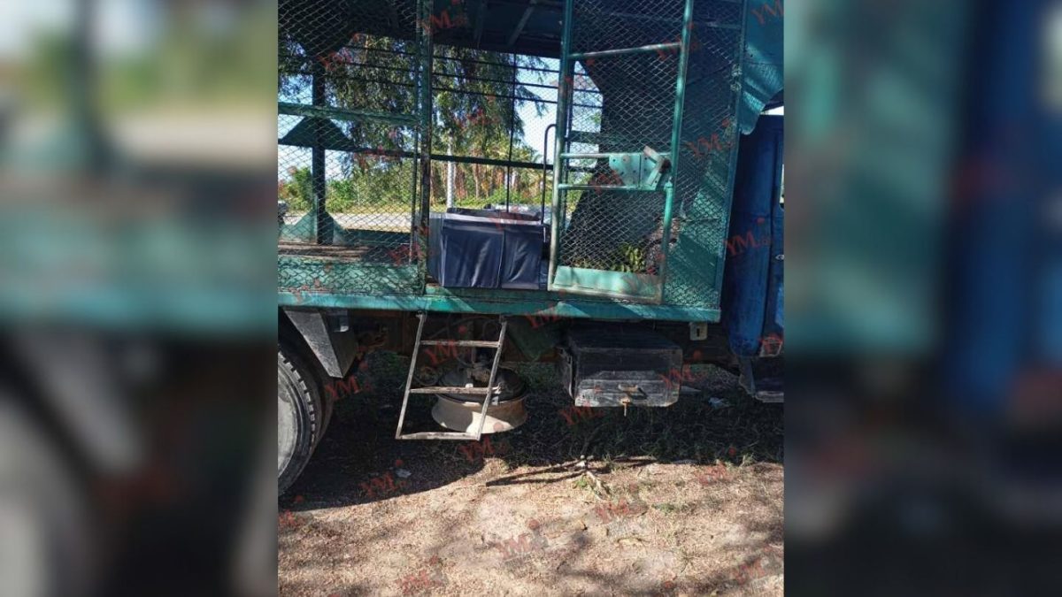 Santiago de Cuba sin carros fúnebres ataúd es trasladado en un camión-jaula al cementerio