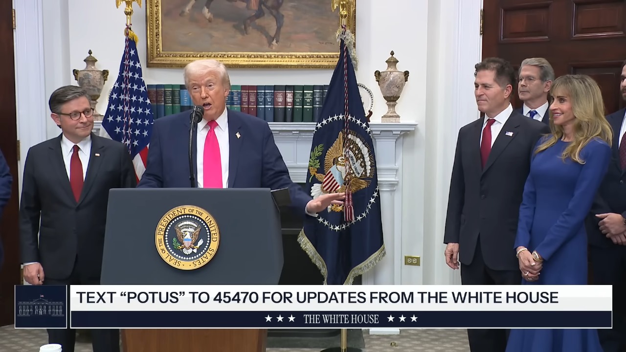 Trump anuncia $1.000 para cada niño nacido entre 2025 y 2028 en EEUU