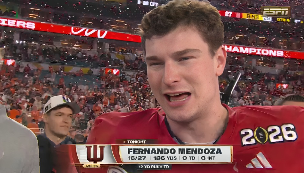 Cubanoamericano Fernando Mendoza gana el MVP del football colegial en EEUU 