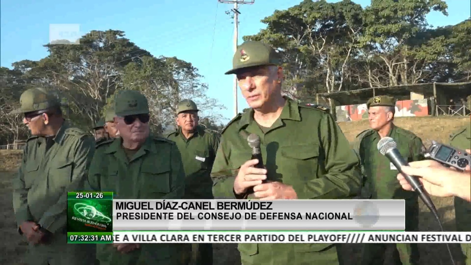 Díaz-Canel desafía a Trump en medio de maniobras militares en Cuba