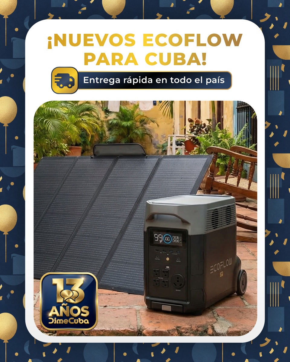 Envío rápido a Cuba con aranceles incluidos de la estación de energía portátil EcoFlow2