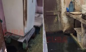 Familias de Marianao viven en condiciones inhumanas tras inundarse sus hogares de aguas residuales
