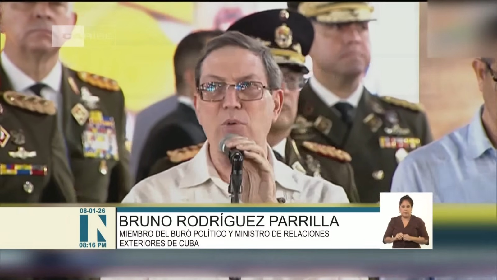 Hablan familiares de los militares cubanos fallecidos en Venezuela bruno rodriguez canciller