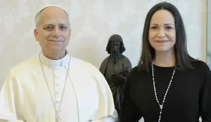 María Corina Machado y el Papa León