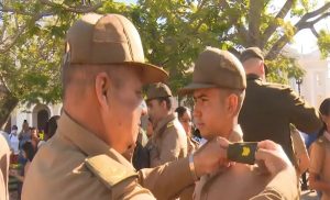 Militares cubanos
