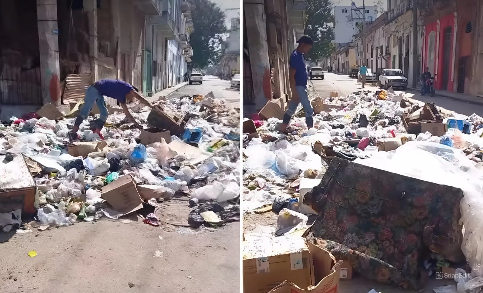 basura en La Habana