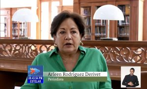 periodista cubana Arleen Rodríguez Derivet