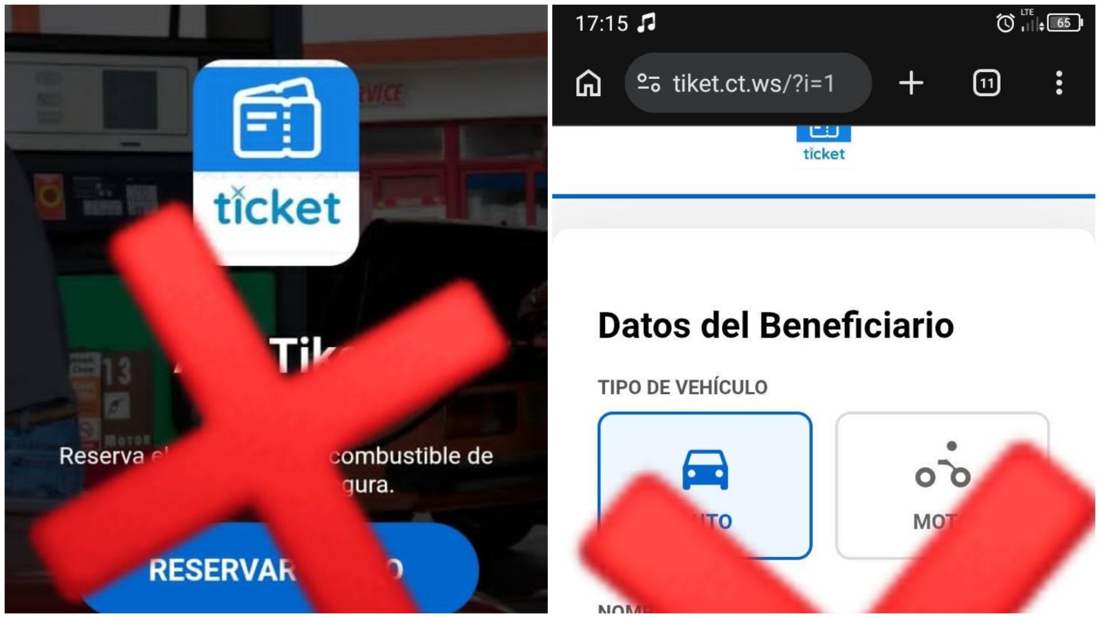 Alerta en Cuba Suplantan identidad de plataforma Ticket para vender combustible
