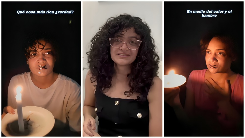 Quién es Anna Bensi, la joven que incomoda al régimen cubano con videos virales desde su cuarto