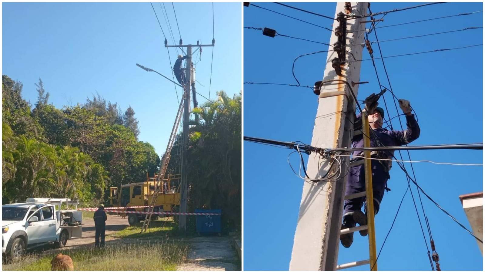 Avería eléctrica en La Habana deja en apagón a varios municipios y un trabajador resultó herido