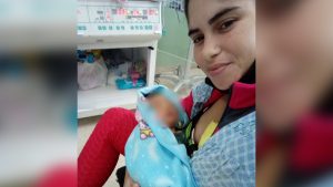 Bebé en Cuba con grave cardiopatía congénita