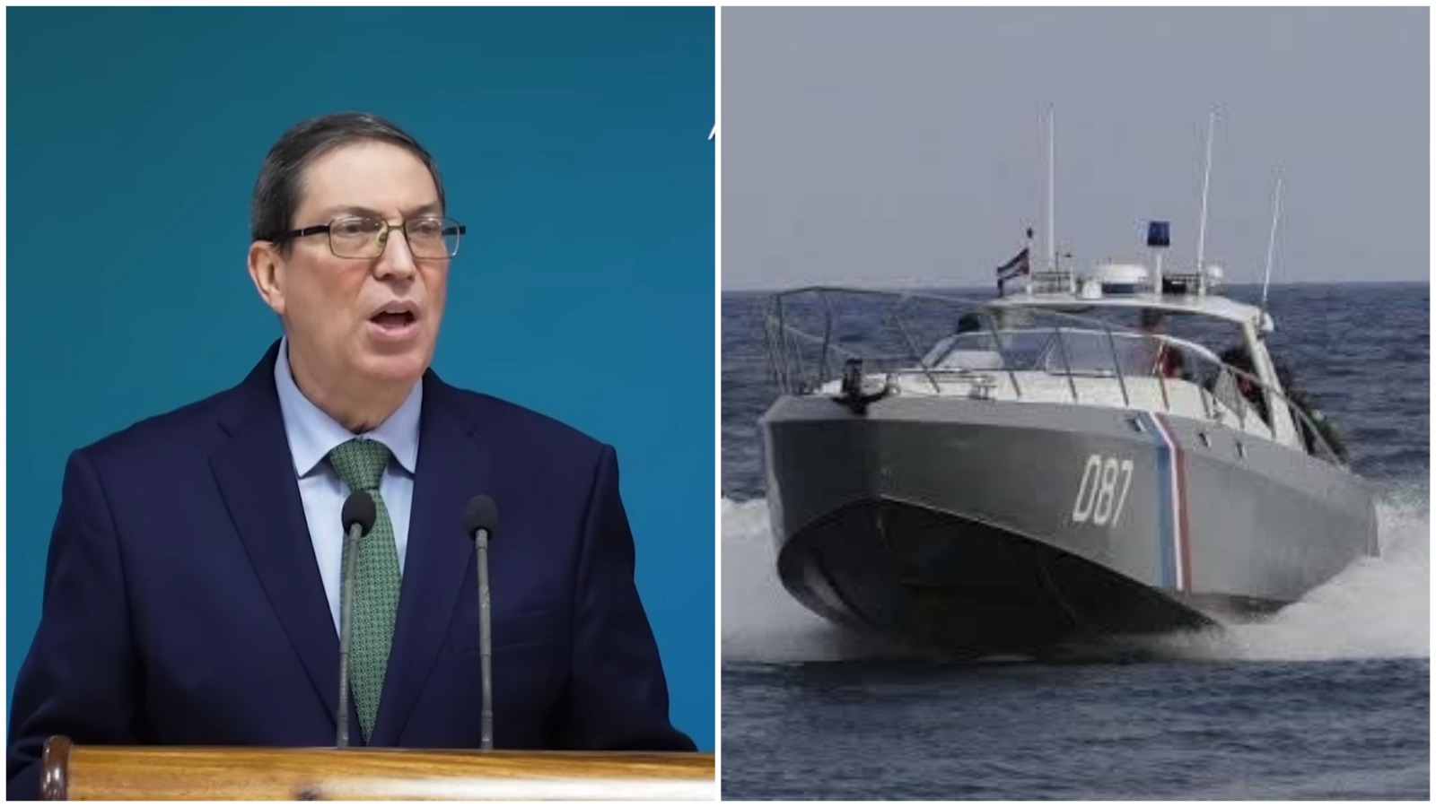 Canciller castrista sobre el tiroteo a lancha de Florida: “La defensa de las costas es un deber ineludible”