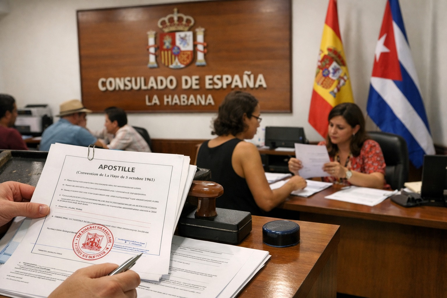 Consulado de España en La Habana aumenta cantidad de citas para legalización de documentos