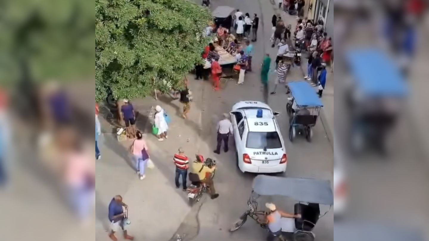 Decomisos contra vendedores ambulantes en Santiago de Cuba en medio de la crisis por falta de combustible