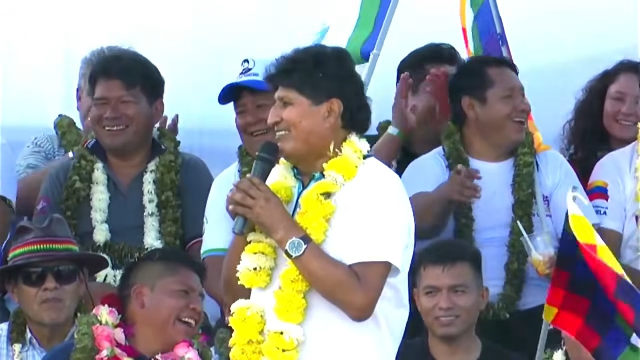 Evo Morales vuelve a la escena política y la policía confirma cuándo será detenido