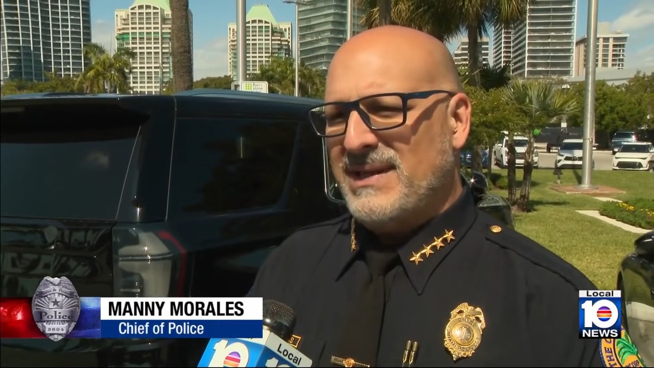 Jefe de la Policía de Miami, Manuel “Manny” Morales, anuncia su retiro