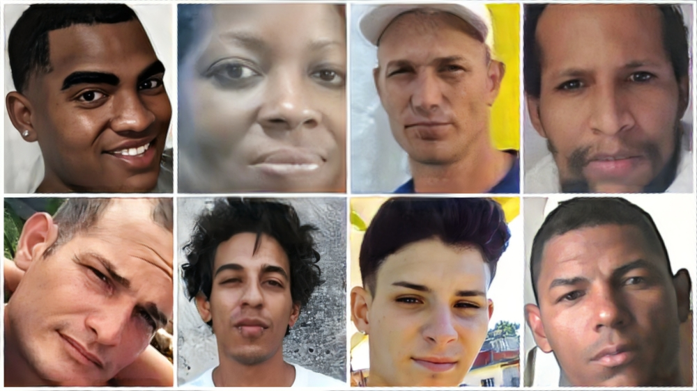 Ocho cubanos que murieron tras el 11 de julio de 2021