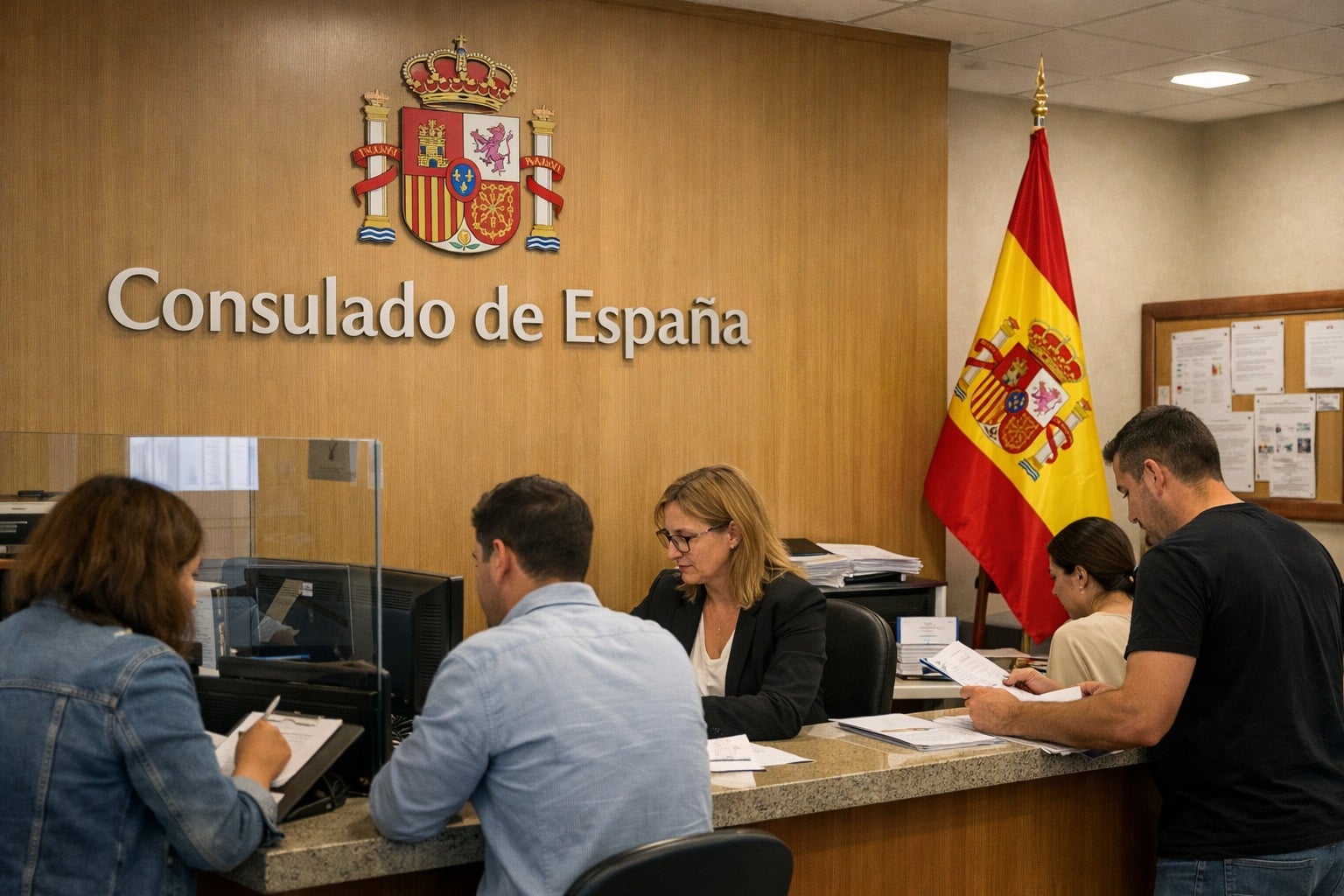 Consulado de España advierte sobre expedientes de nacionalidad por Ley de Nietos: puede haber demoras extraordinarias