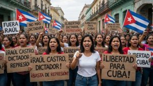 Cubanas reaccionaron a Raúl Castro
