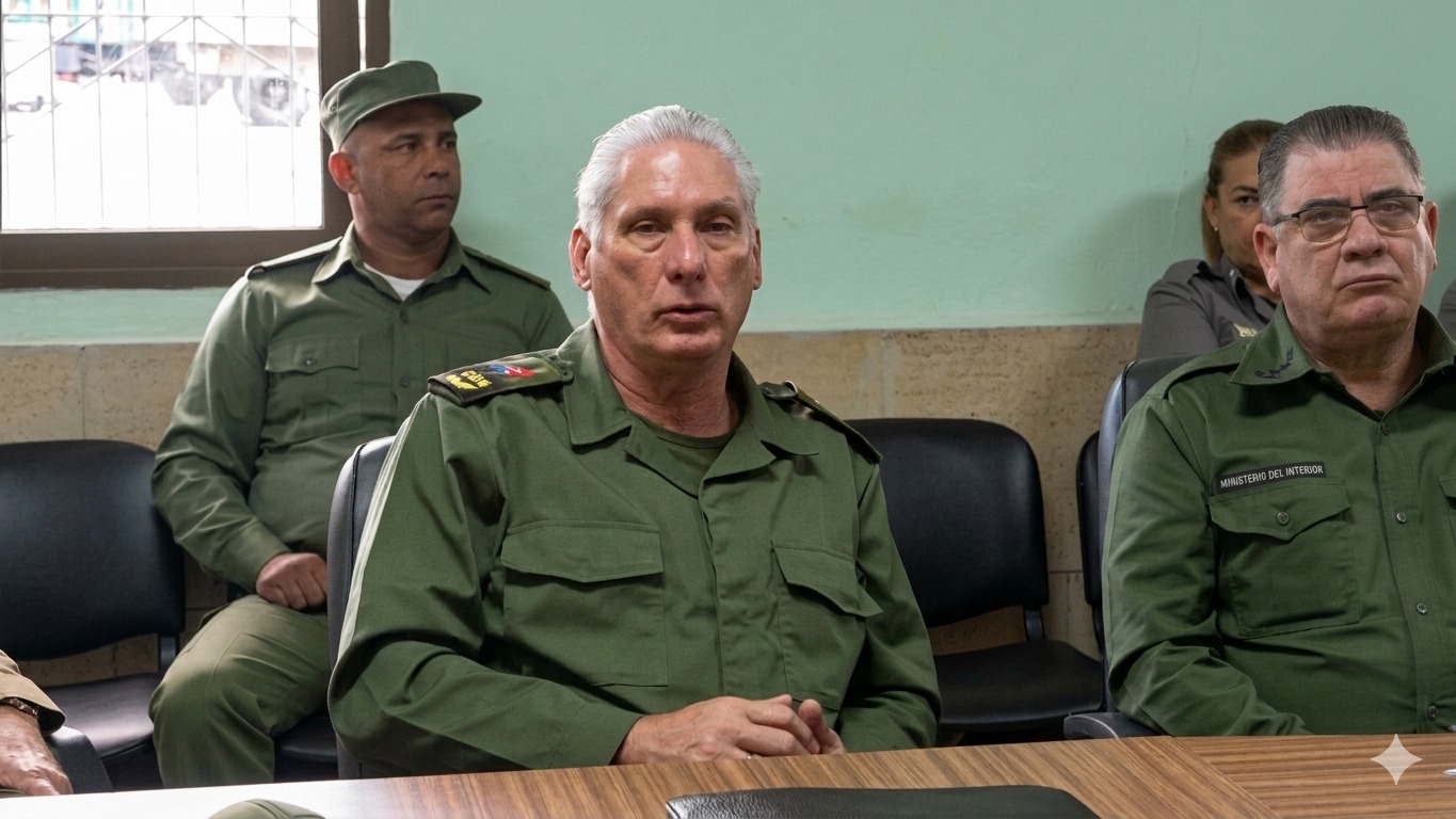 Díaz-Canel ordena acopiar carbón y leña en ejercicio militar ante una posible invasión