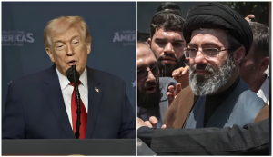 Donald Trump y Mojtaba Jamenei