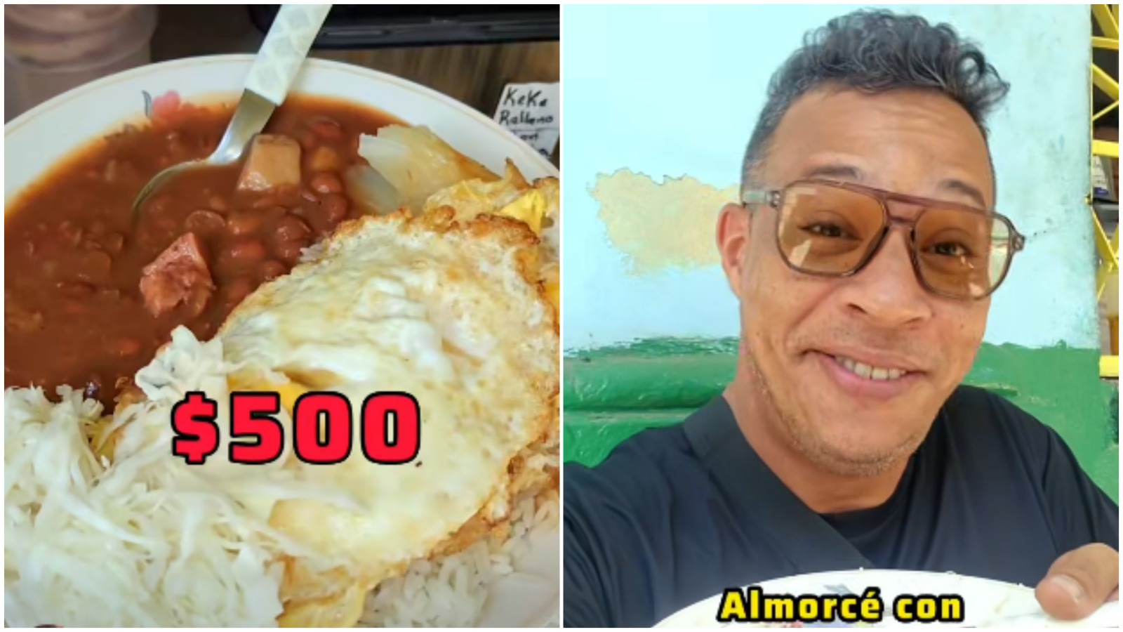 El comida completa más barata de la Habana cuesta 500 CUP (un dólar)