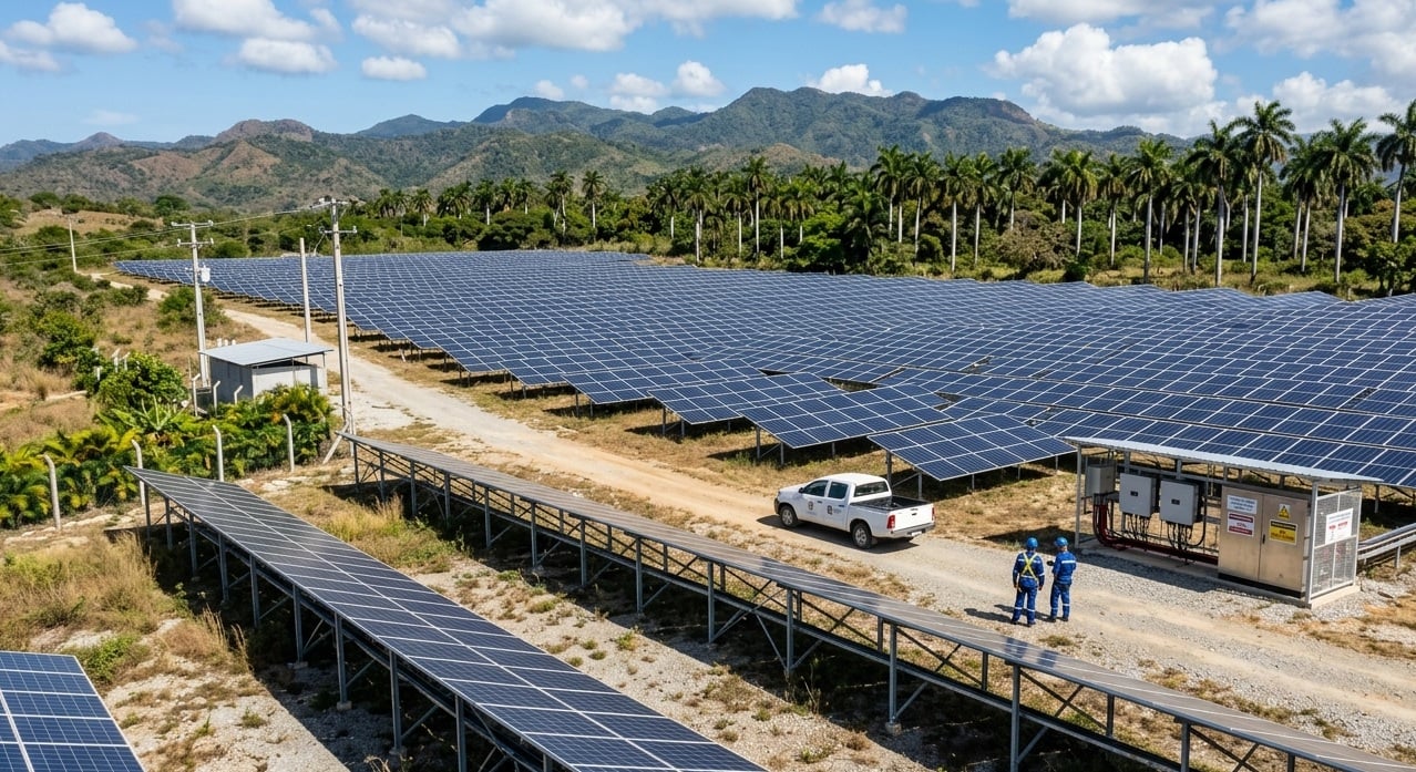 ¿A dónde va la energía de los parques fotovoltaicos durante los apagones en Cuba?