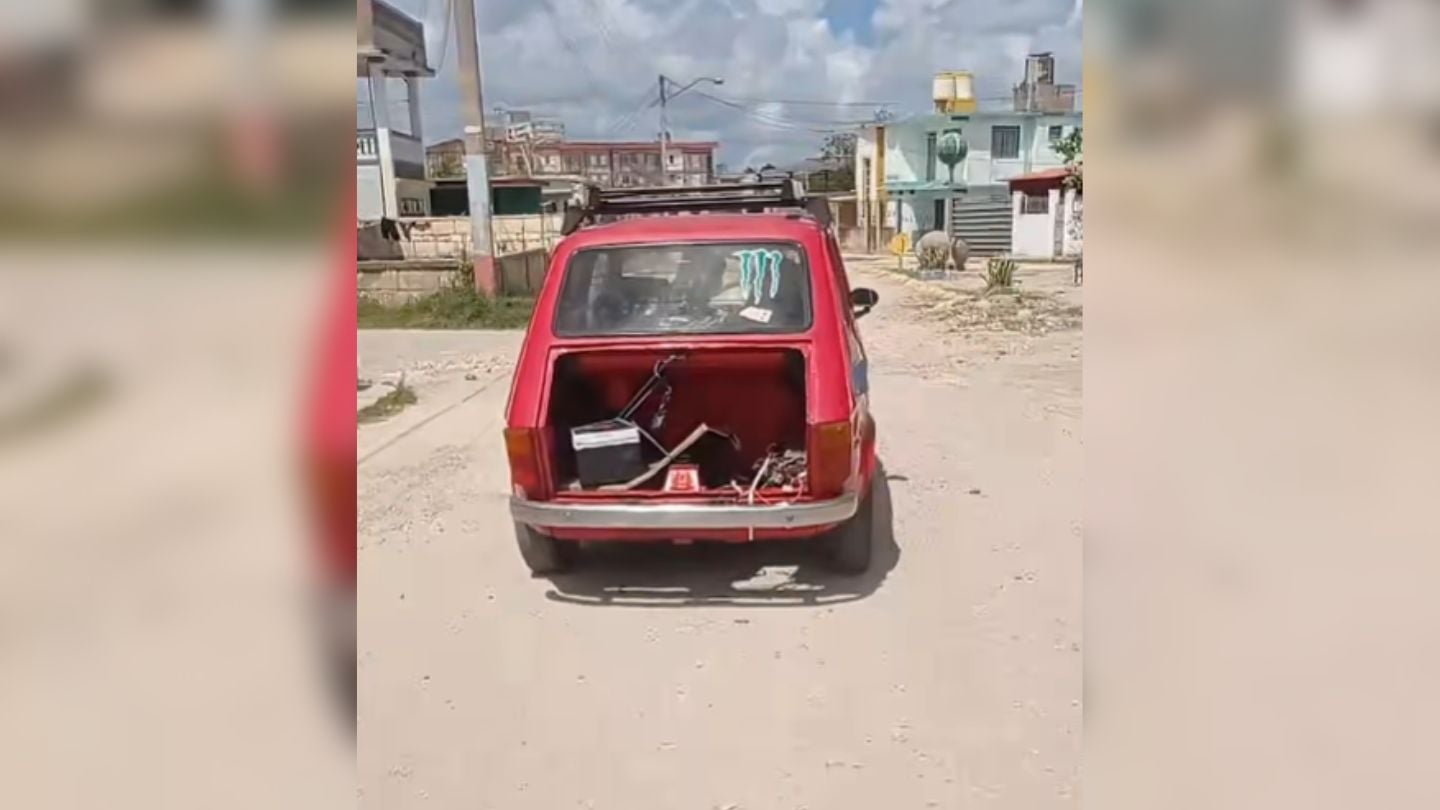 Mecánicos de Matanzas adaptan a un “polaquito” para moverlo con electricidad