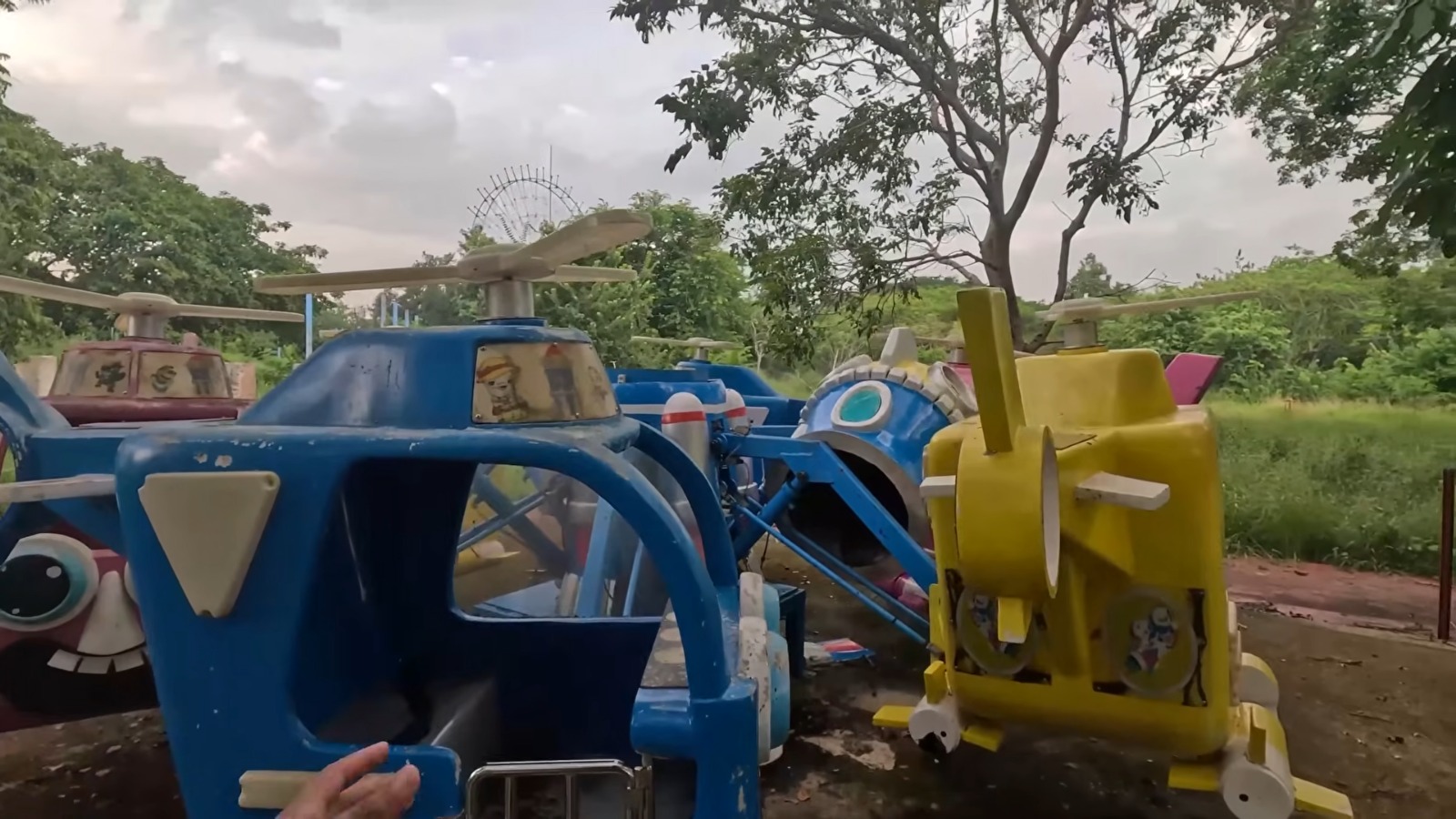 Parque Lenin en ruinas así luce hoy uno de los símbolos de la infancia cubana