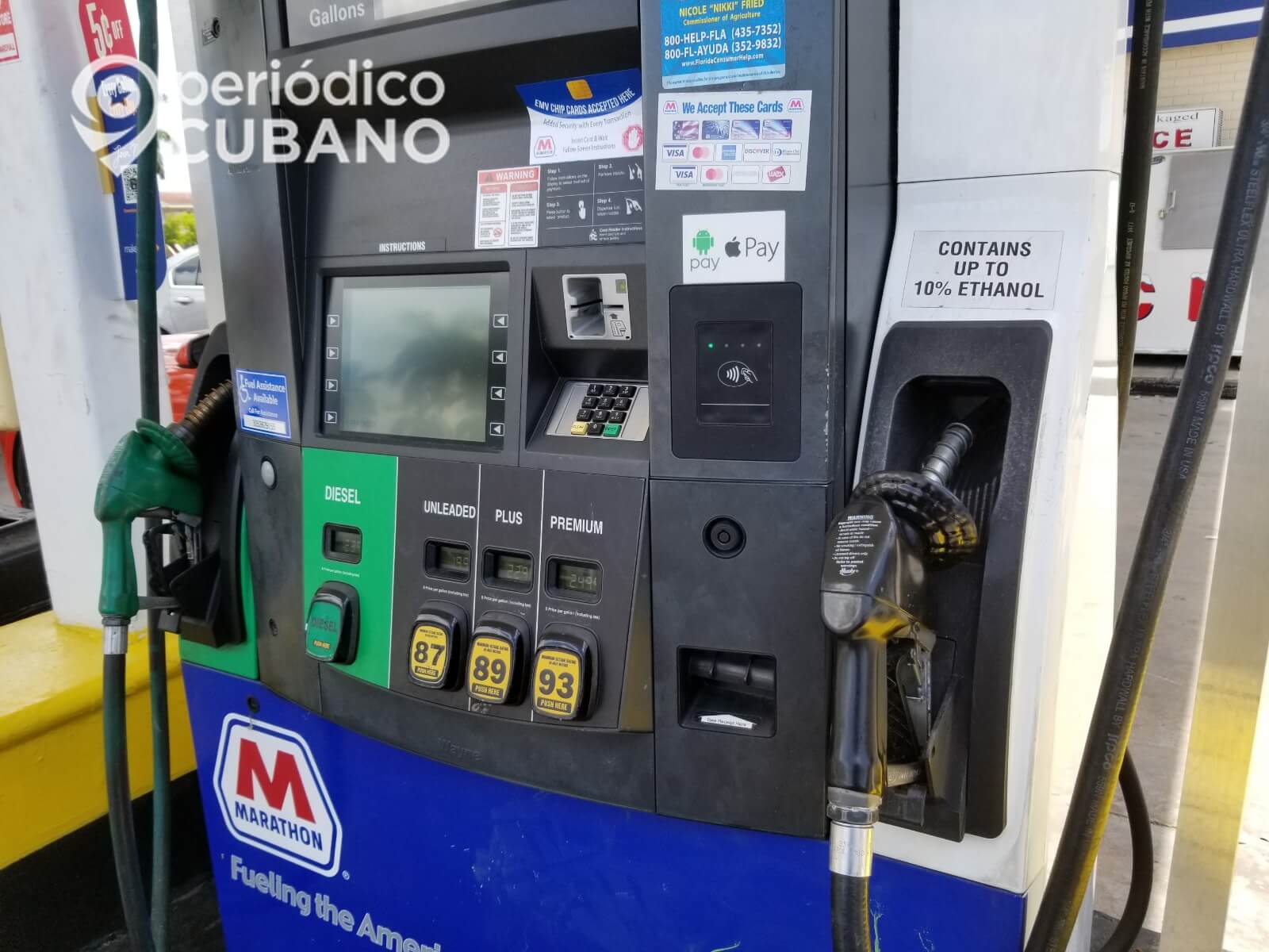 Precio de la gasolina en Florida sube un 37.5% tras un mes de guerra en Irán