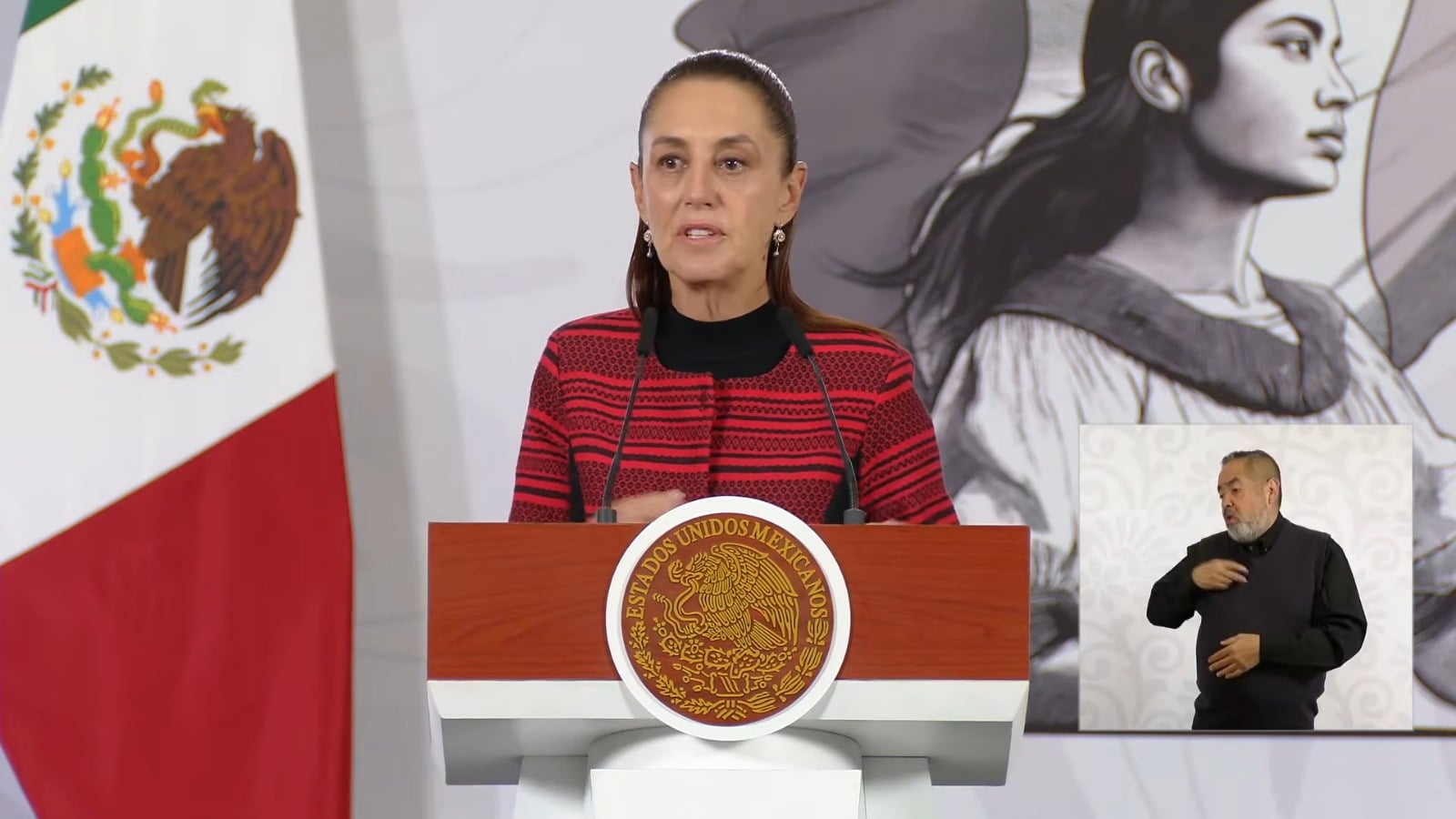 Presidenta de México dona 20.000 pesos para ayuda a Cuba