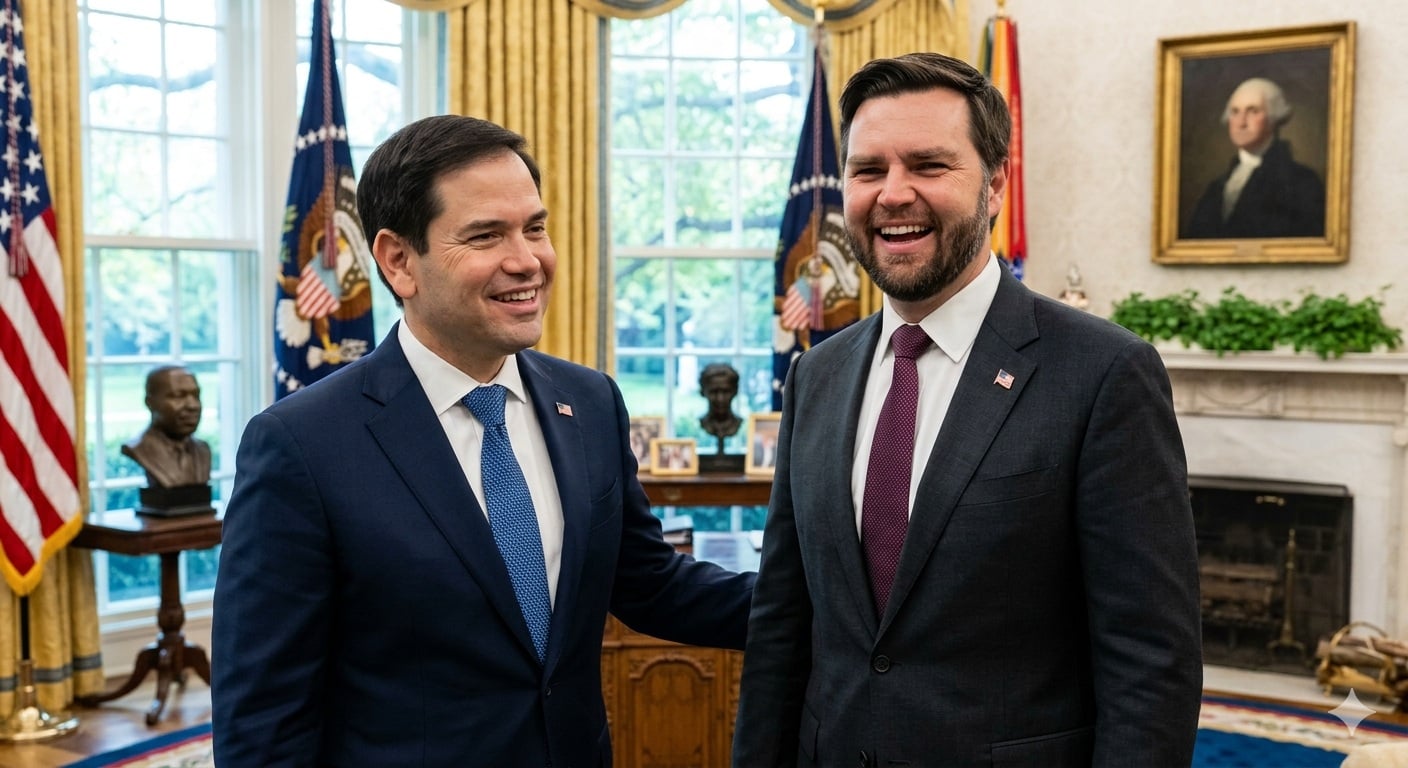 Rubio vs Vance: conservadores de EEUU dicen quién es su favorito para la candidatura presidencial de 2028