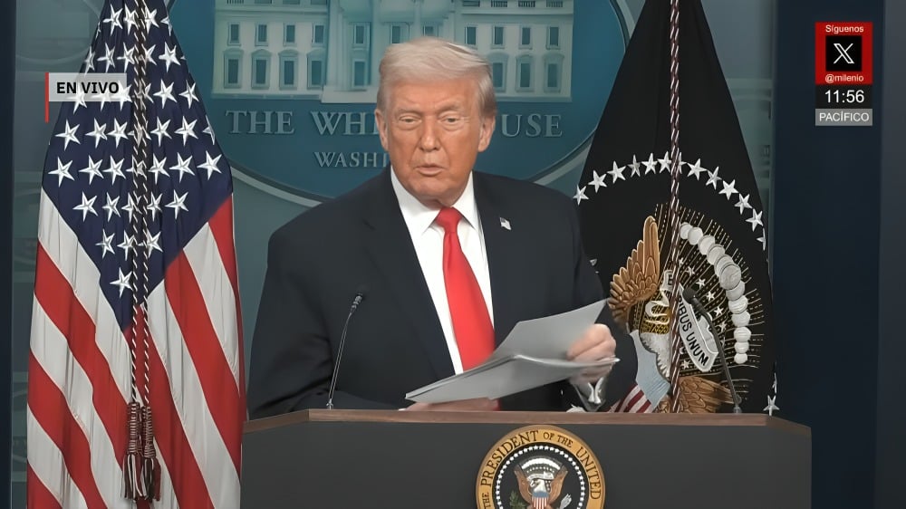 Trump se compara con Jesucristo en pleno evento de Semana Santa