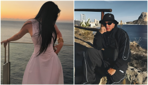 Yomil Hidalgo y su nueva novia Mar Martínez