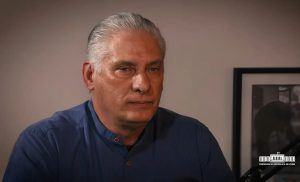 dictador cubano Miguel Díaz-Canel