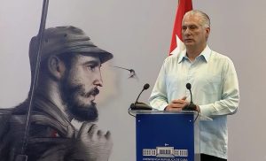 dictador cubano Miguel Díaz-Canel