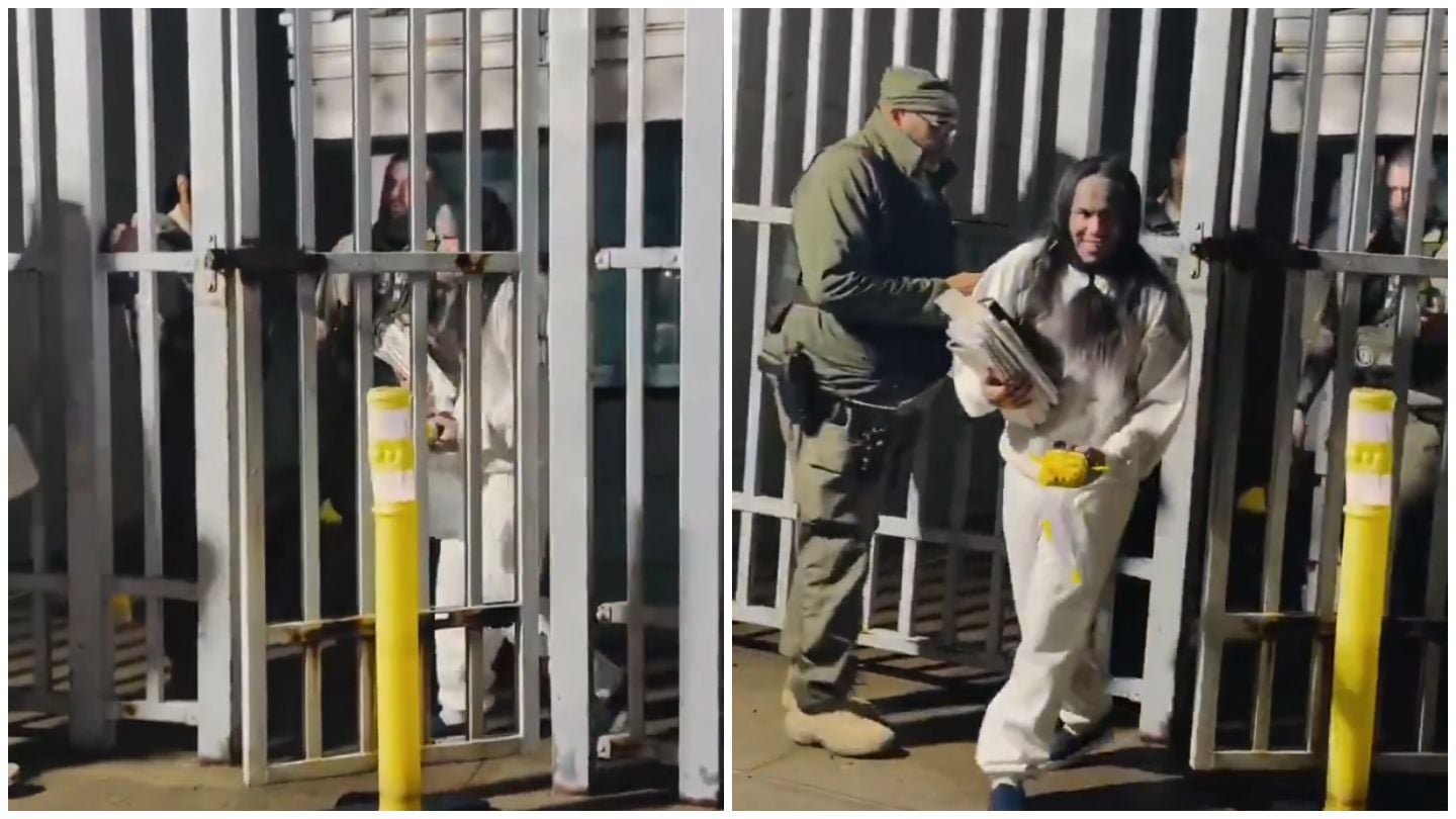 6ix9ine sale de prisión y presume el regalo que habría recibido de Nicolás Maduro tras las rejas