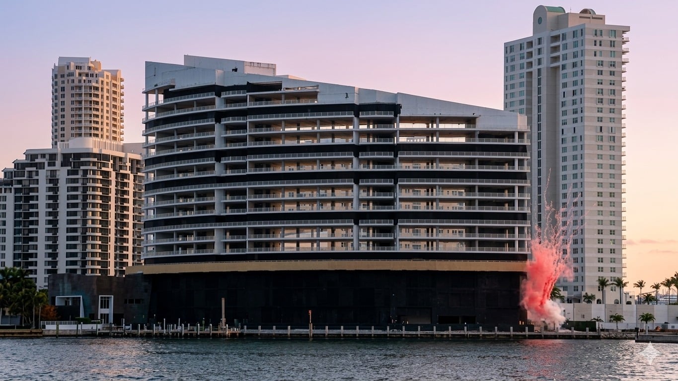 Así demolieron el hotel Mandarin Oriental en Brickell (+ Video)