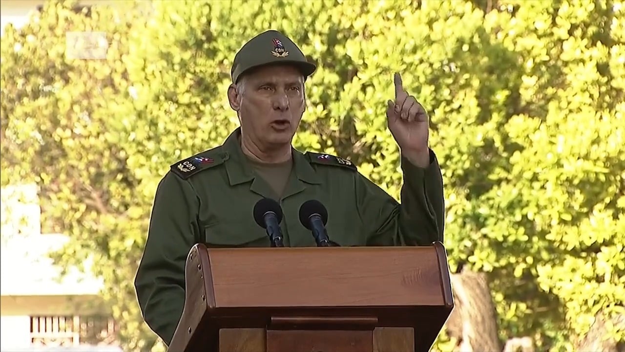 Díaz-Canel responde ante una intervención militar de EEUU “Estamos listos para dar fuego”