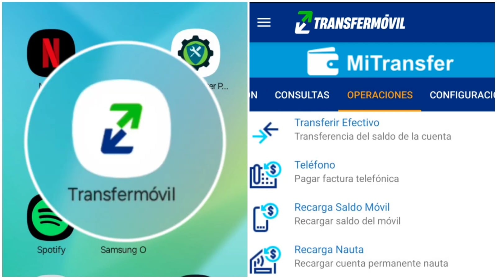 Etecsa actualiza Transfermóvil con tres nuevos servicios