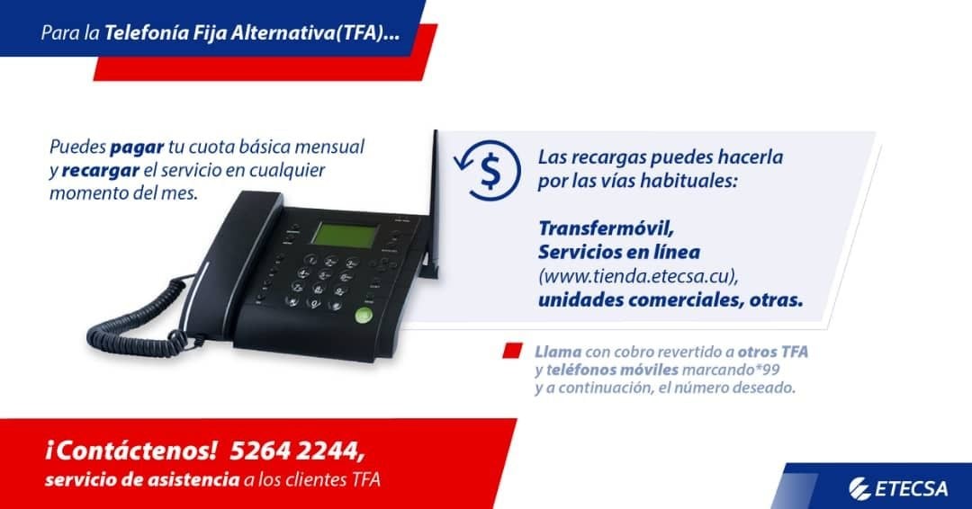 Etecsa informa sobre cambios en los “teléfonos de 400 minutos”