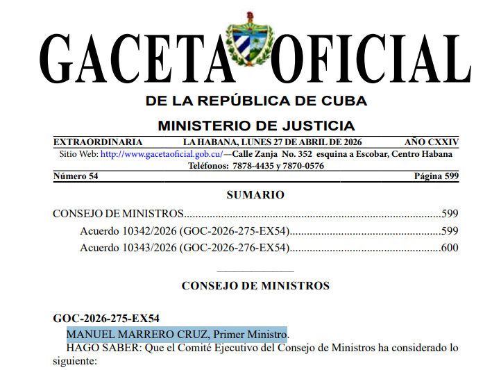 Gaceta Oficial autoriza transferencia de recursos mineros en Moa “por única vez”