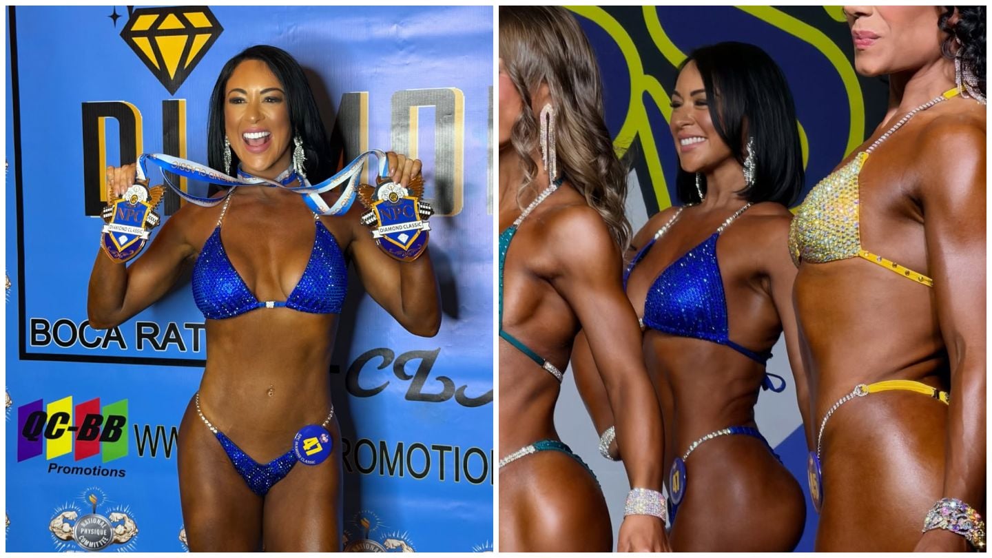 Imaray Ulloa ganó dos medallas en torneo de fisicoculturismo NPC Diamond Classic