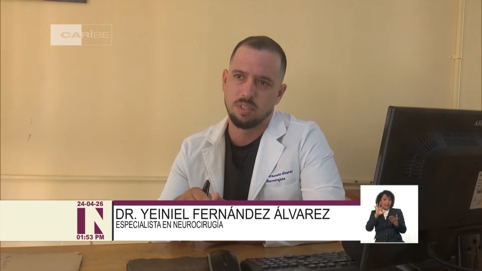 Operan a una niña de 11 meses de un tumor cerebral en Pinar Rio