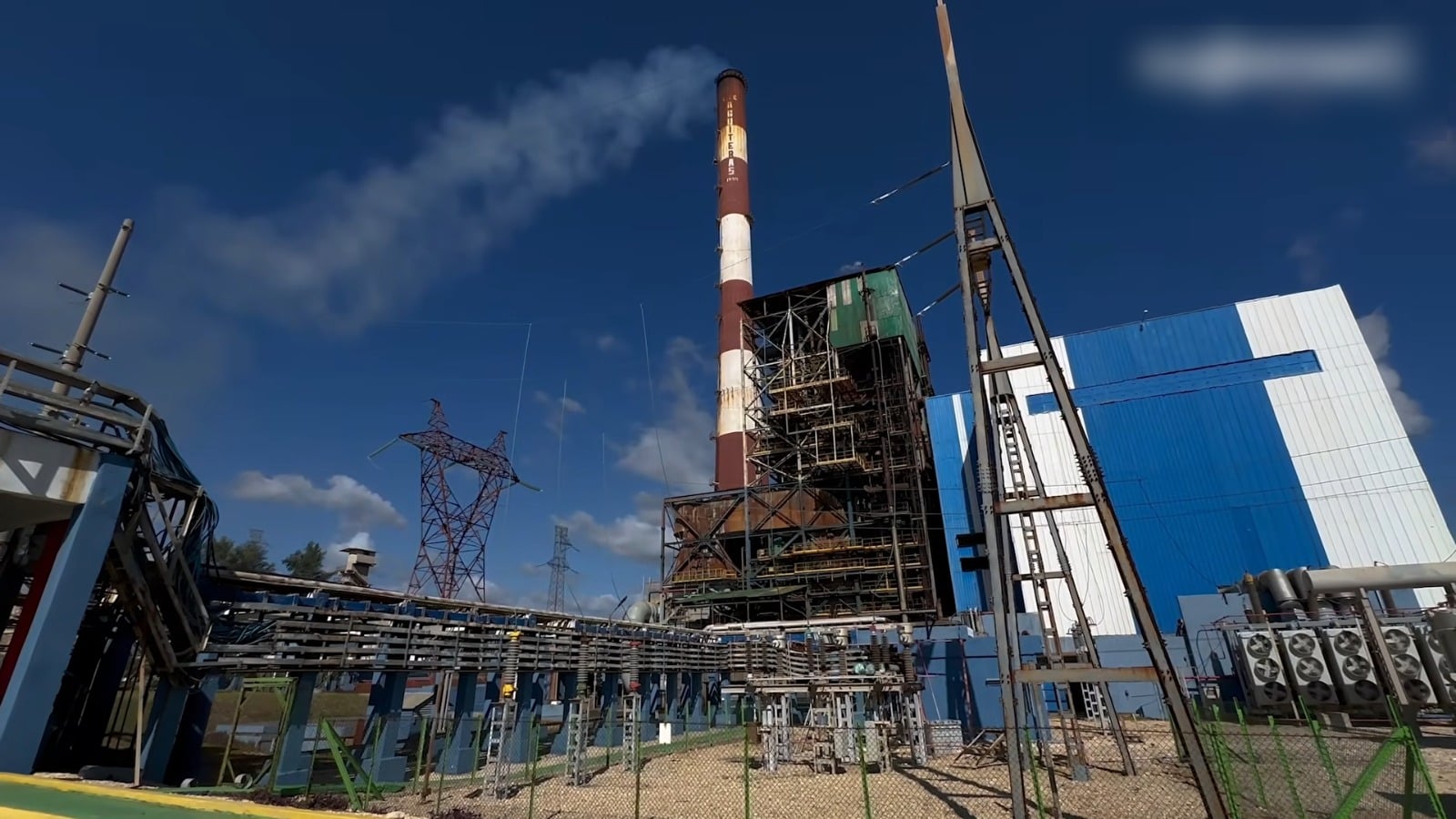Paralizan termoeléctrica Guiteras por una avería en la caldera